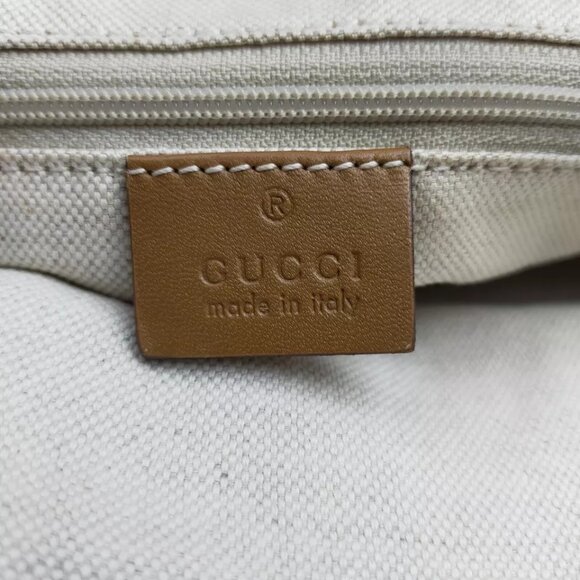 Gucci Shoulder Bag Brown Leather and Canvas 1936216 - Picture 8 of 10